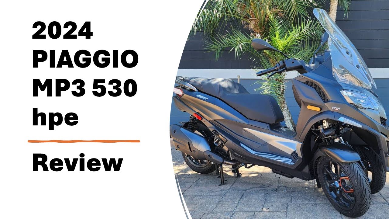 2024 Piaggio MP3 530 Exclusive Review