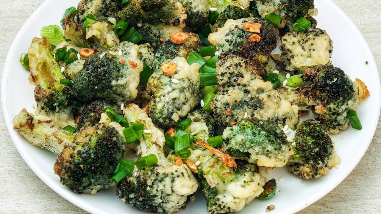 Crispy Broccoli Recipe l क्रिस्पी ब्रोकोली फ्राई l Sauted Broccoli Recipes l How to cut broccoli 