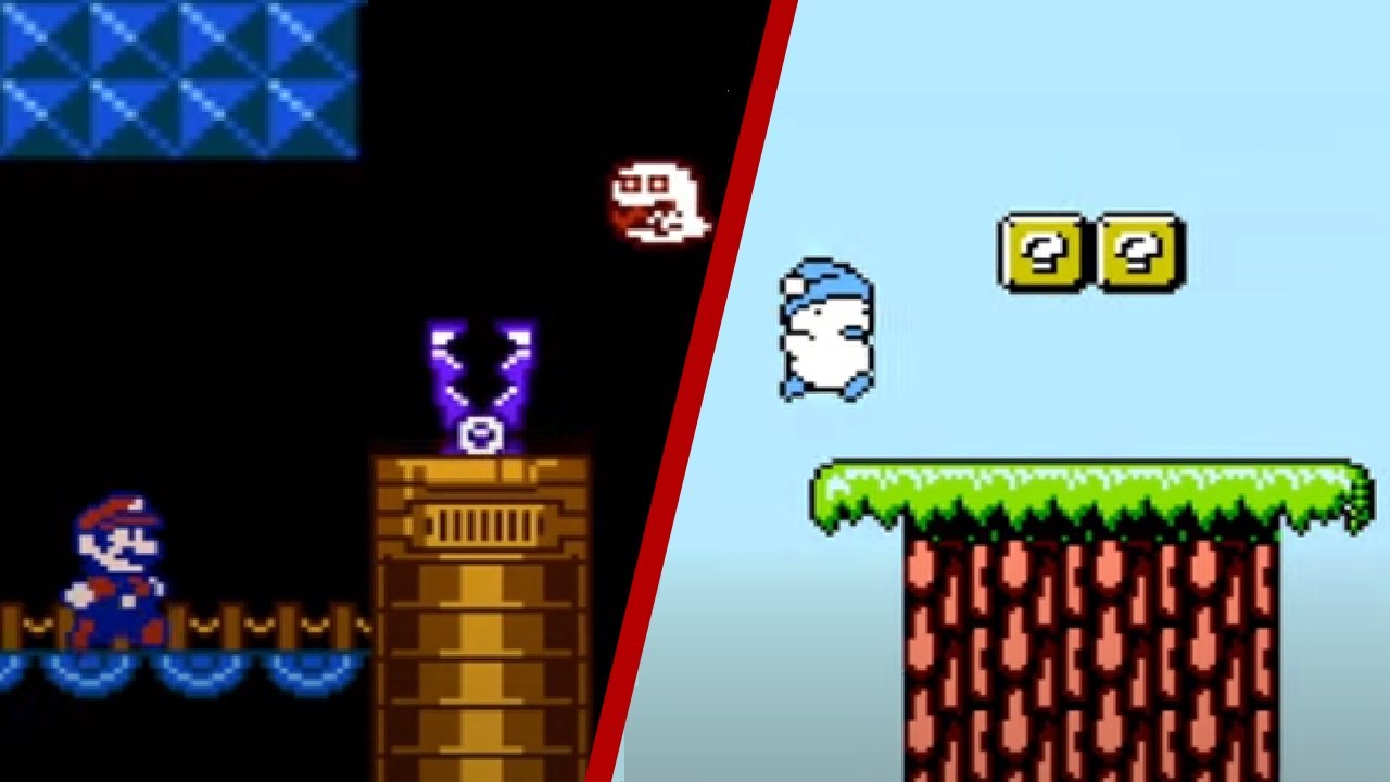 Competition-winning Super Mario Bros. Romhacks!
