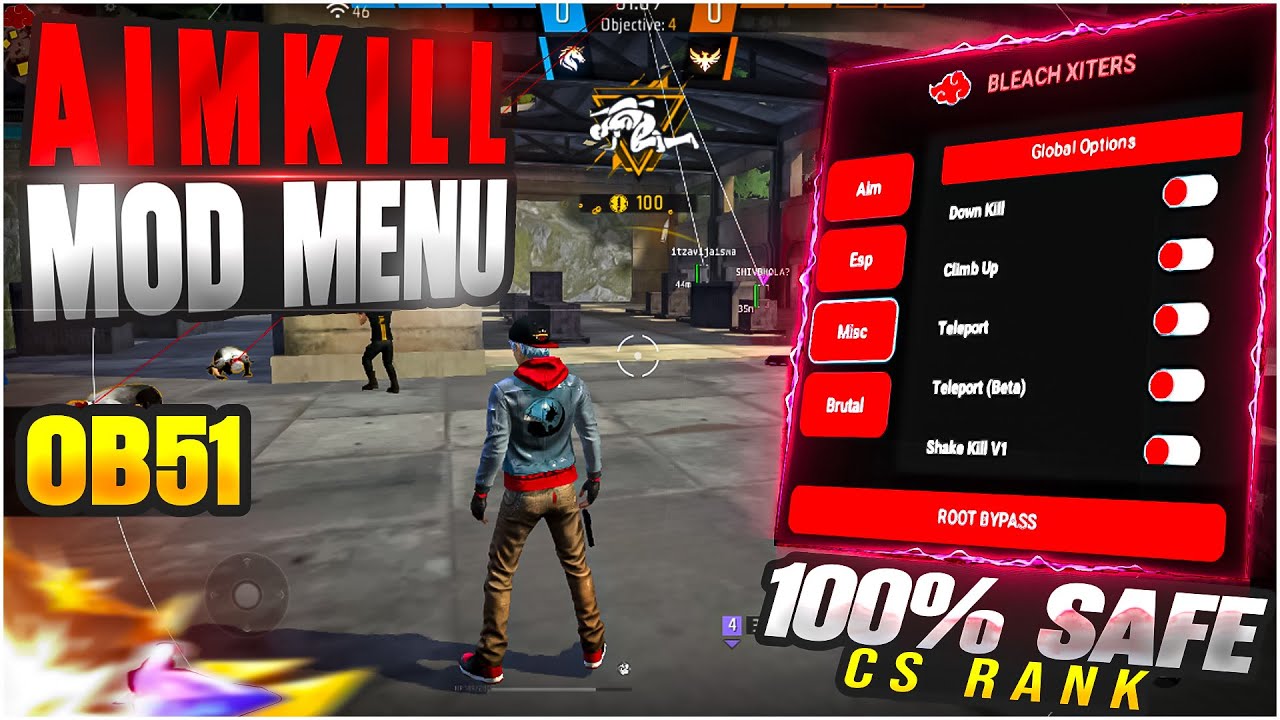 FREE FIRE PC PANEL OB51 💻 AIMKILL  INJECTOR + SPAWNKILL | 100% ANTIBAN SAFE ✅