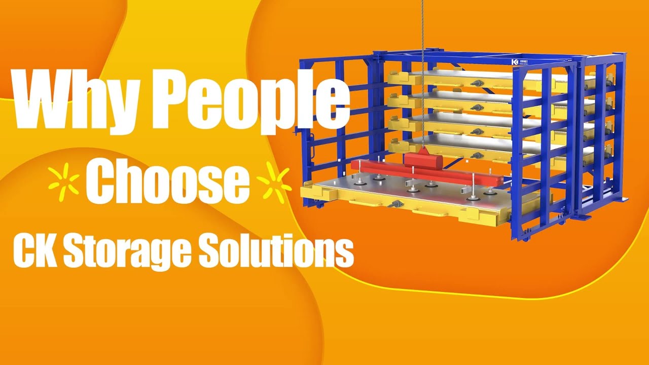 Why People Choose CK Storage Solutions: storage of sheet metal and profiles