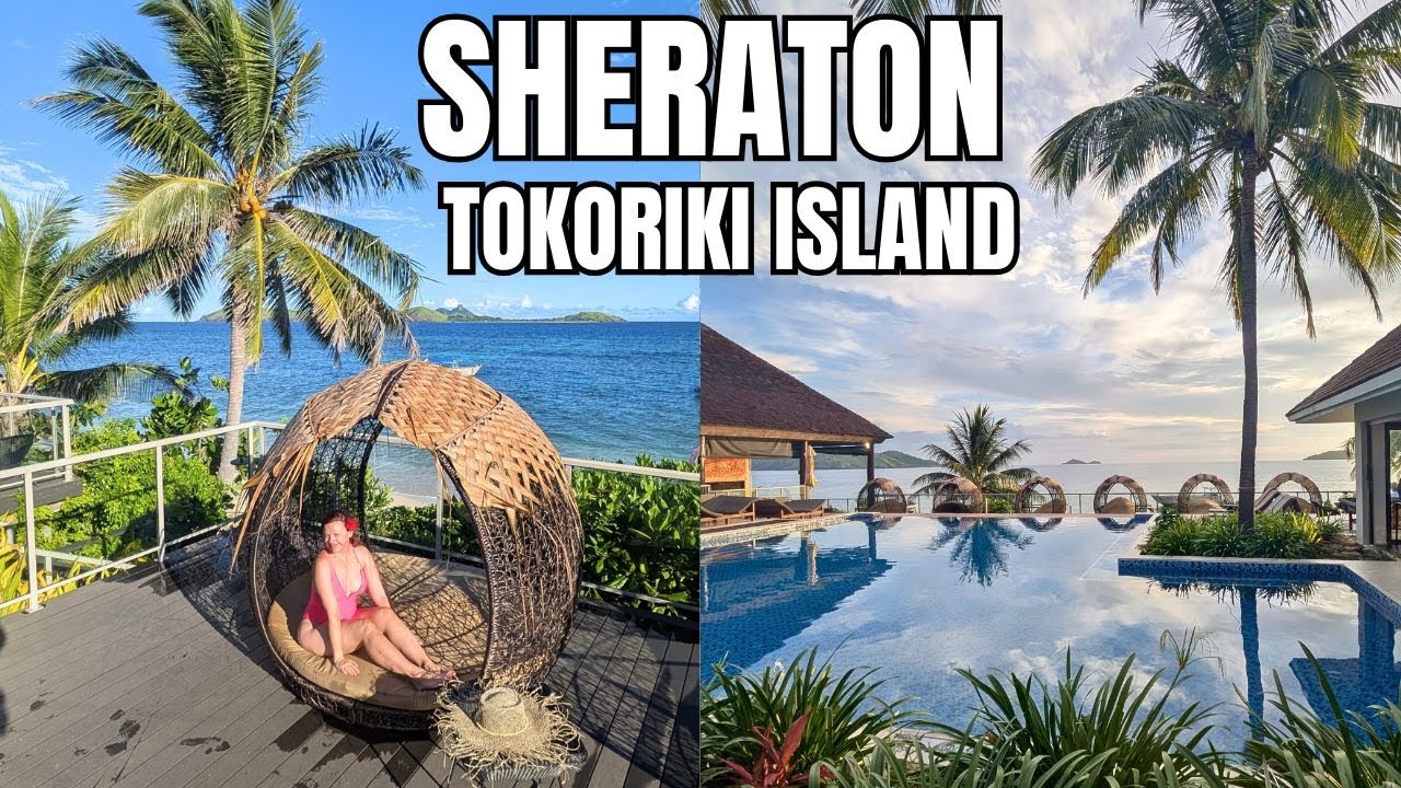 Paradise Found in FIJI -Sheraton Tokoriki Island Resort tour