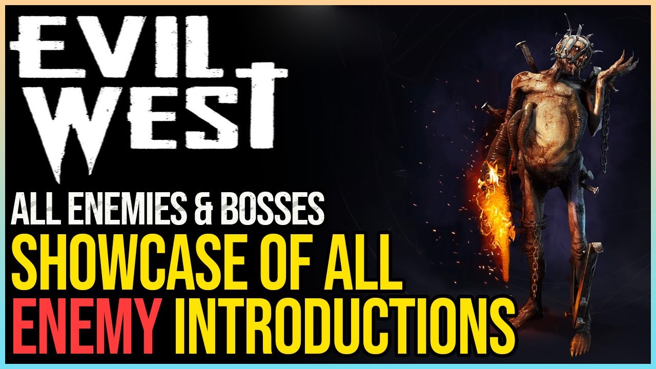 Evil West All Enemy Intro Cutscenes