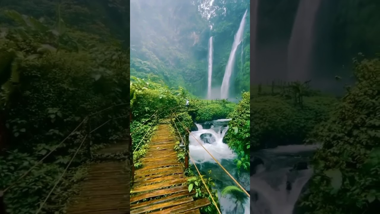 Curug Kembar Lembah Purba Sukabumi - Wisata Sukabumi