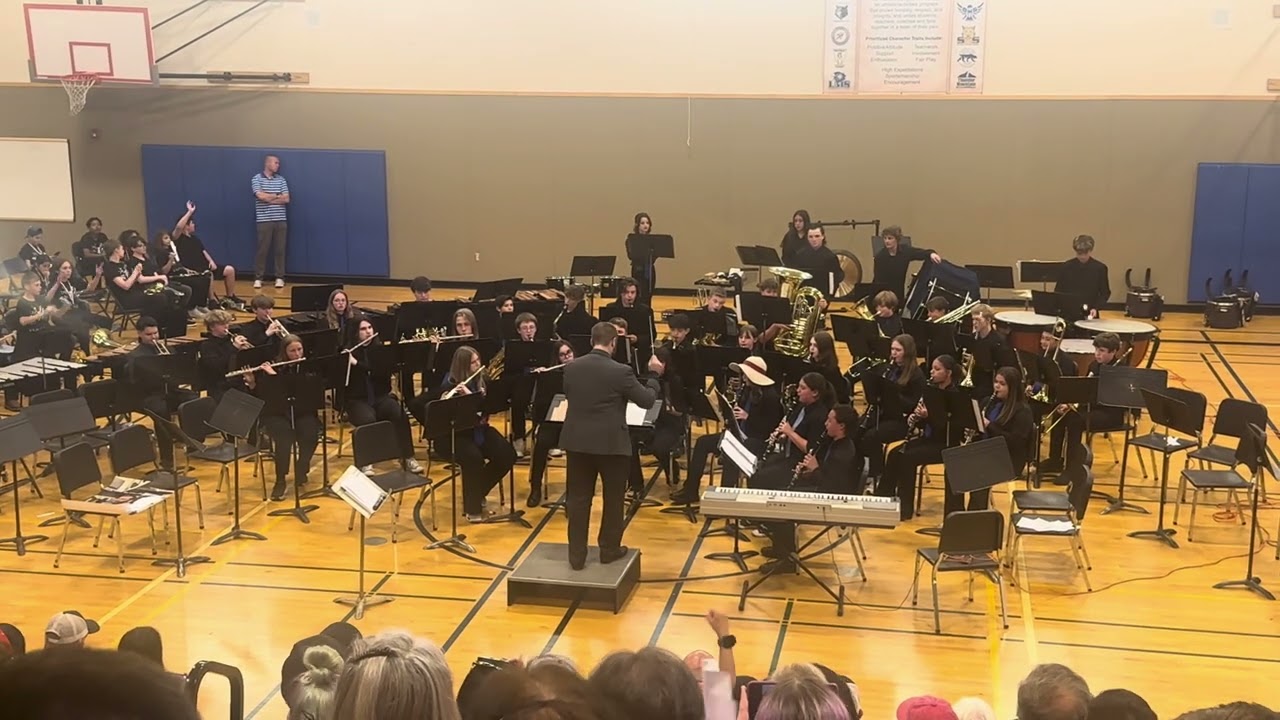 Orting Middle School Wind Ensemble, Summer 2025: The Great Locomotive Chase