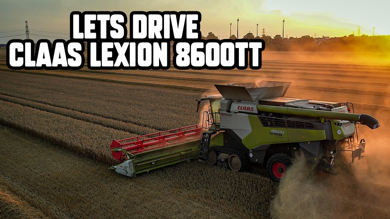 POV: How to Drive Lexion 8600TT | Lets Drive | Farming Week