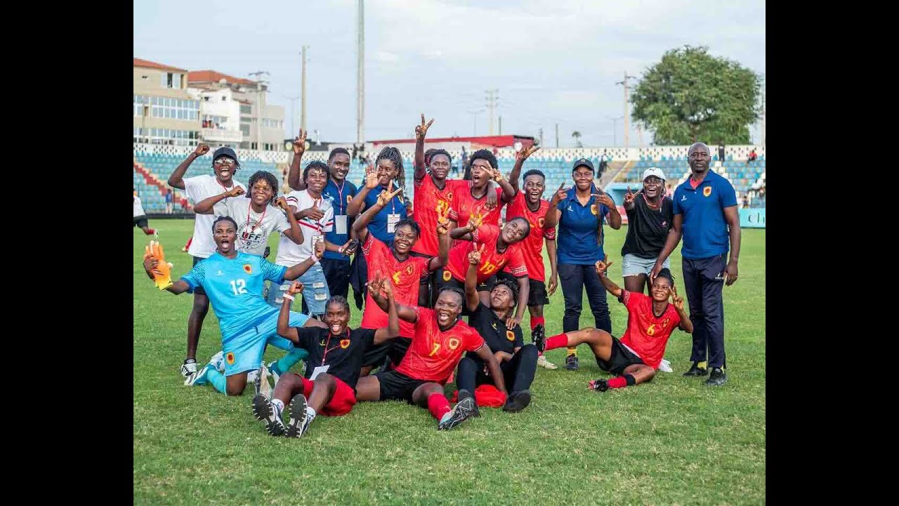 FUTEBOL FEMININO ANGOLA VENCE ZIMBABWE PELA PRIMEIRA VEZ