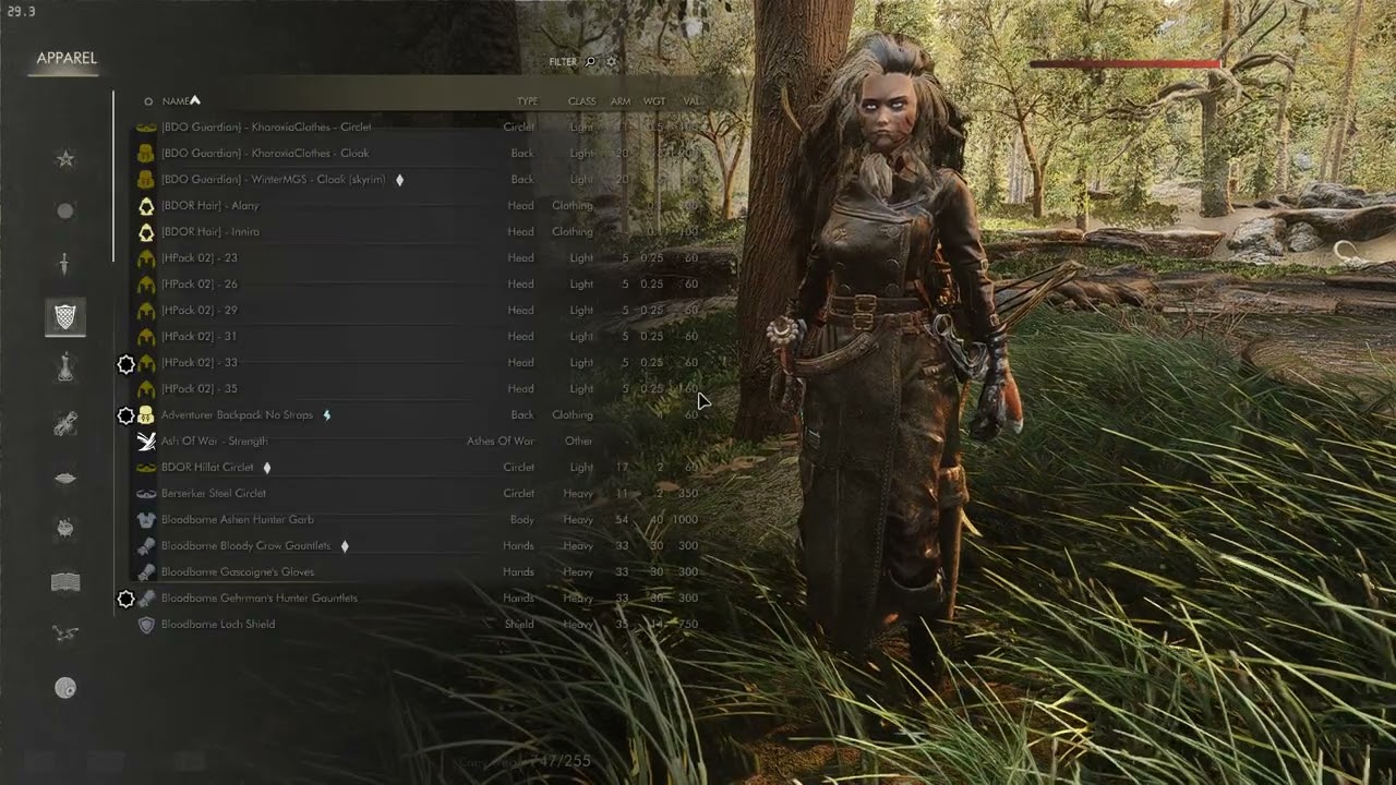 Edge UI - New inventory menu first tests