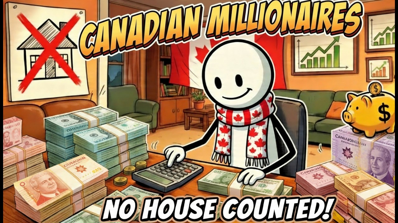 How Many Canadians Are Millionaires Without Counting Their Home?