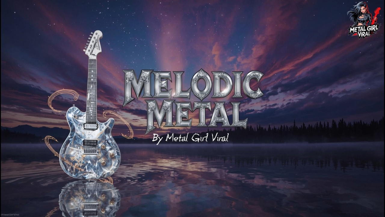 🎸 Epic Melodic Heavy Metal for Mindful Reflection | Metal Girl Viral