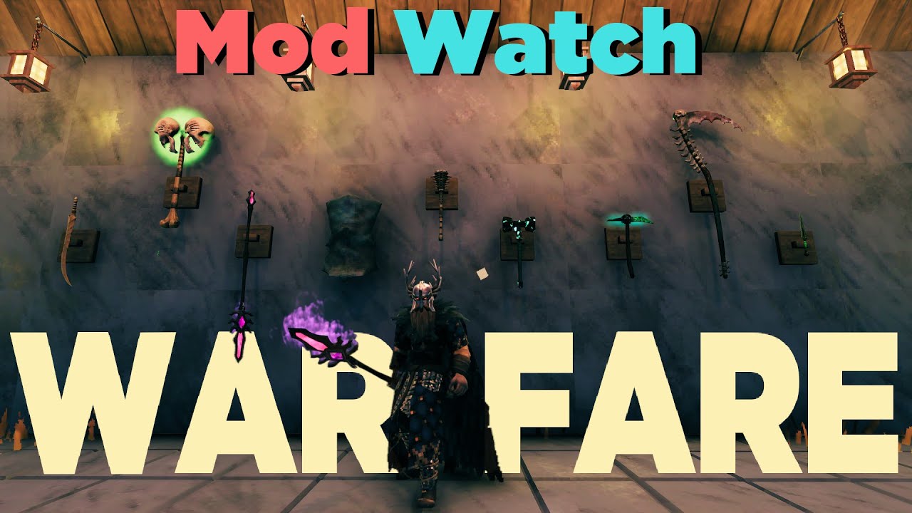 Valheim Warfare Mod Brings AWESOME Boss weapons to try!
