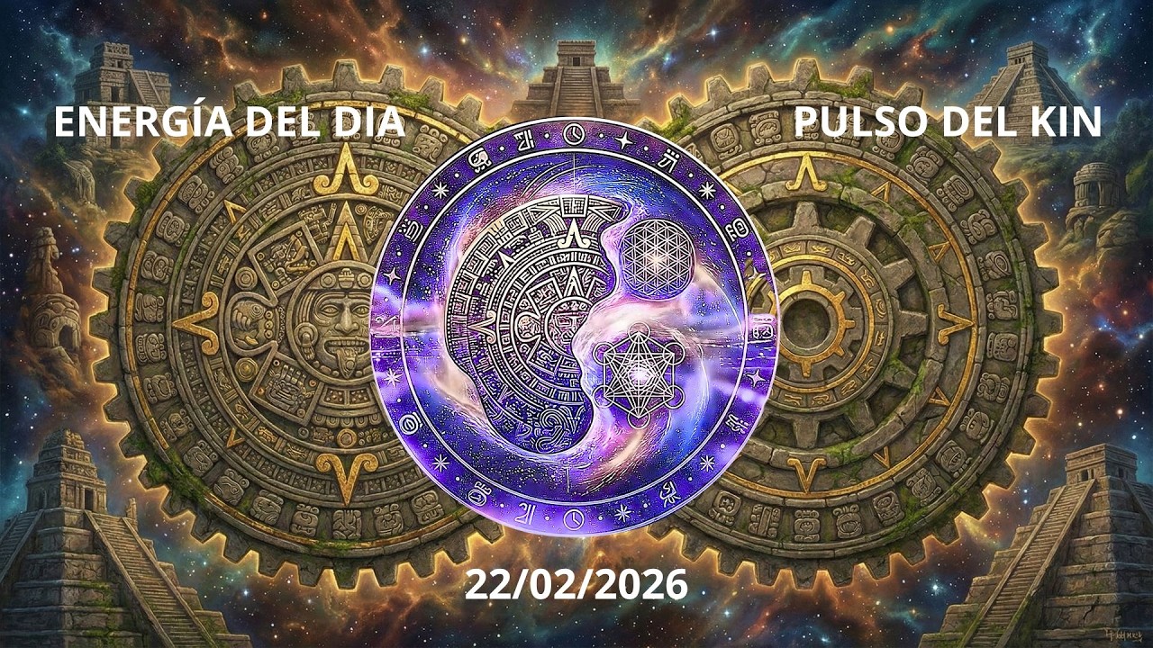 22/02/2026 - Energía Del Dia / Pulso Del Kin - Kin 75 - Águila Planetaria Azul