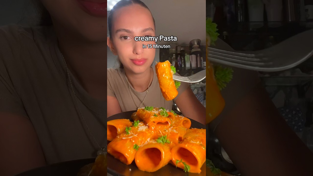 die leckerste Pasta in nur 15 Minuten 😍 #foryou #rezept #leckerkochen #food #pasta #pastarecipe