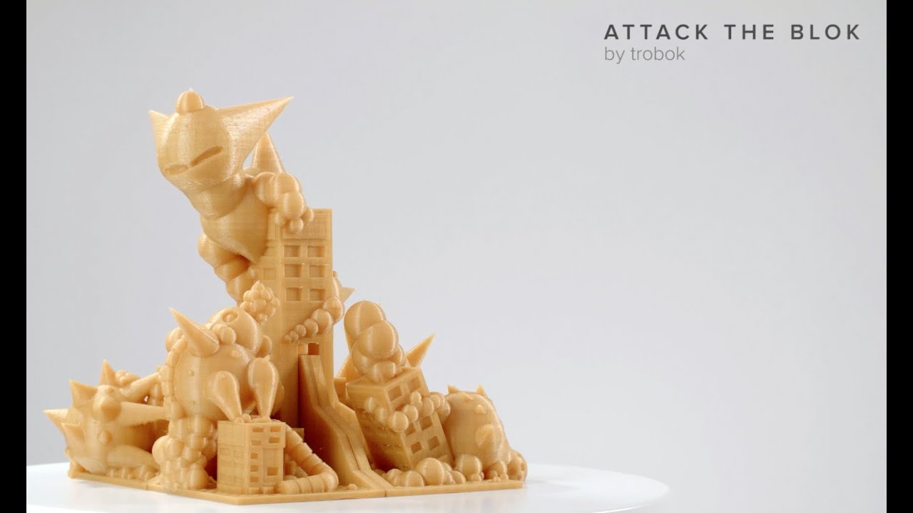 Attack the Blok by Trobok - Ultimaker: 3D Printing Timelapse
