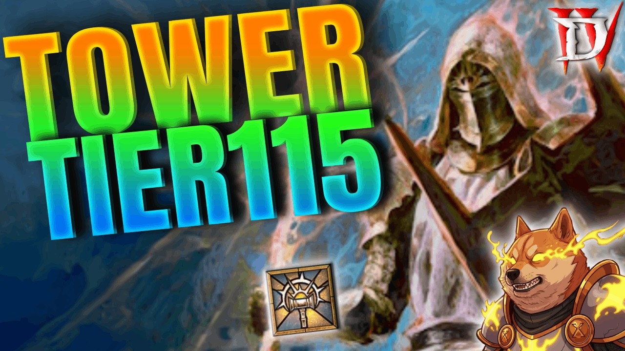 Blessed Hammer Paladin Tower 115 Gameplay & Build Guide Season 11 Diablo 4