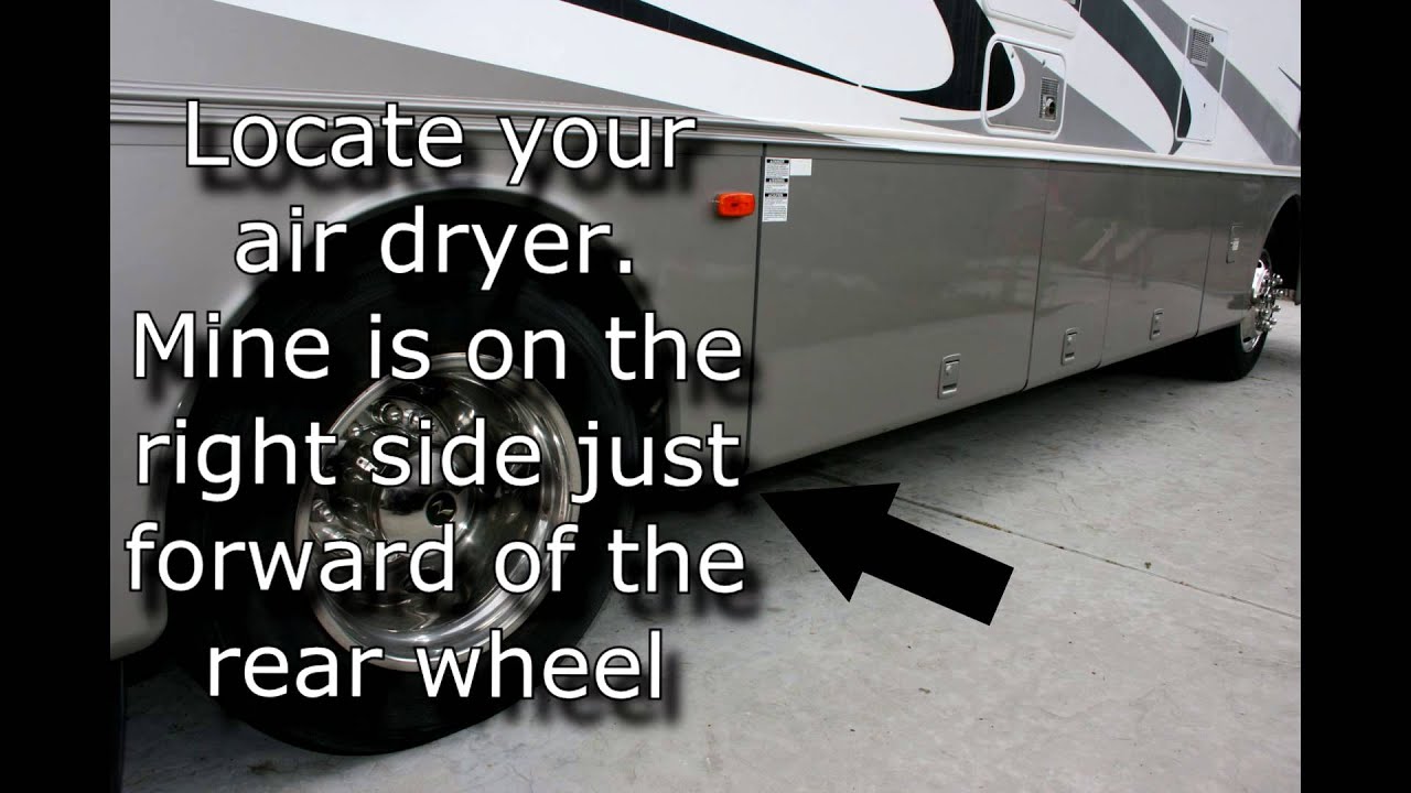Replace Air Dryer cartridge