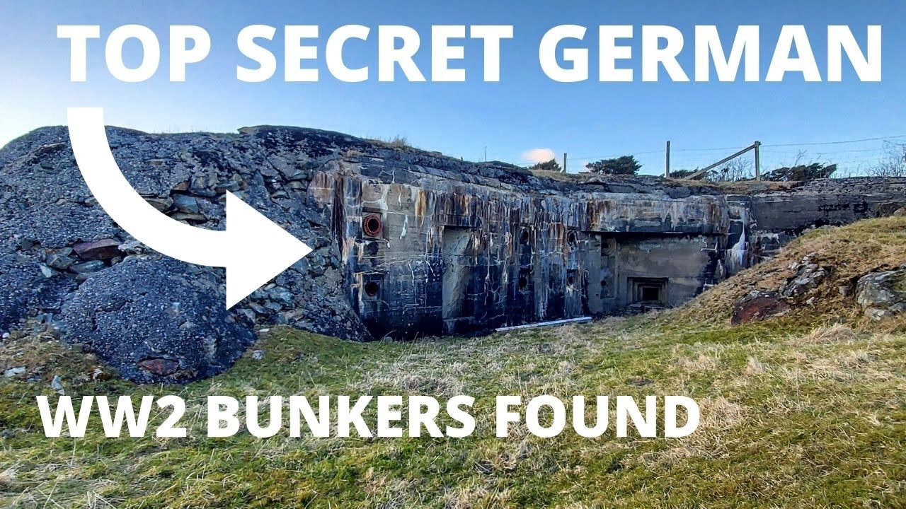 Exploring lost German WW2 secret bunkers and a BIG surprise on the top of the hill !