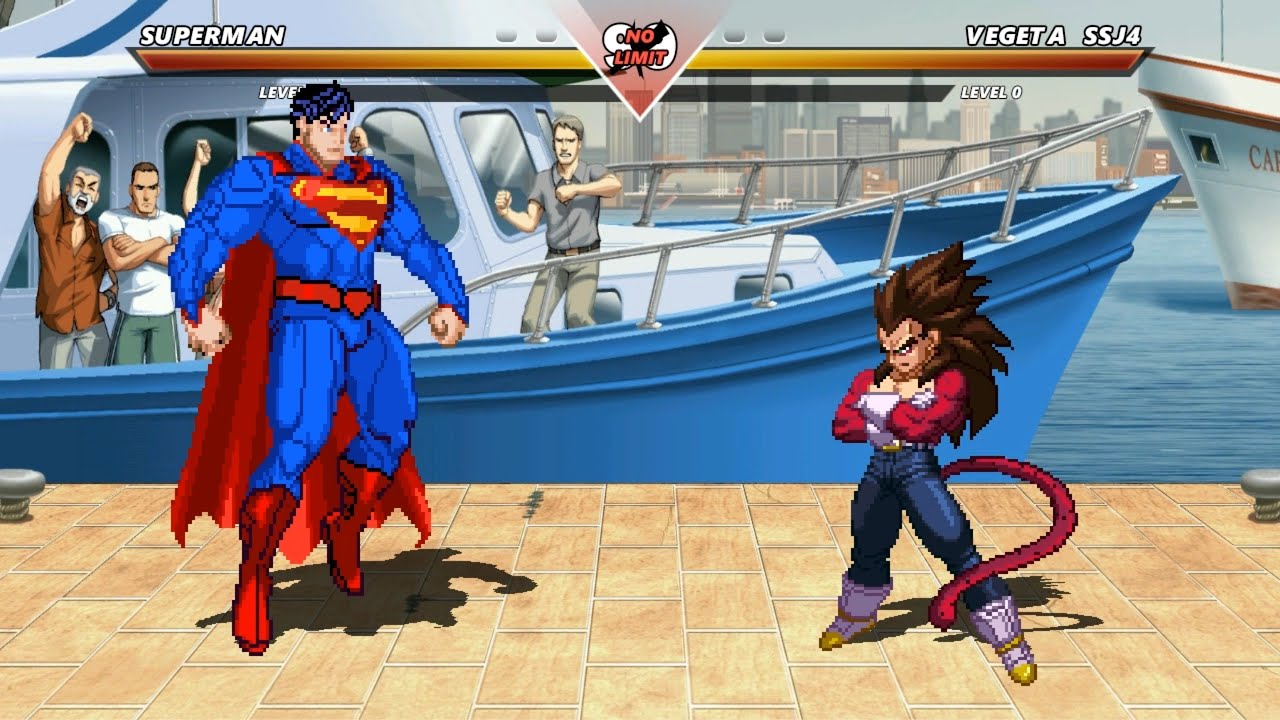 SUPERMAN vs VEGETA SSJ4 - The Most Insane fight of the Century‼️