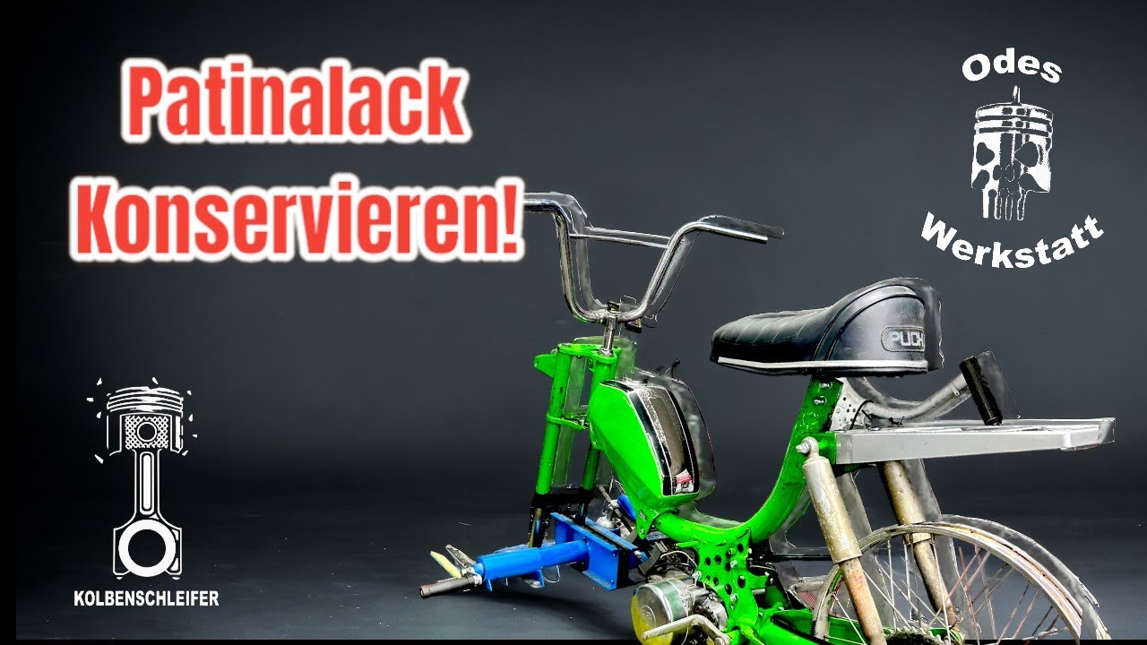 Originallack aufbereiten | Puch Sprinter