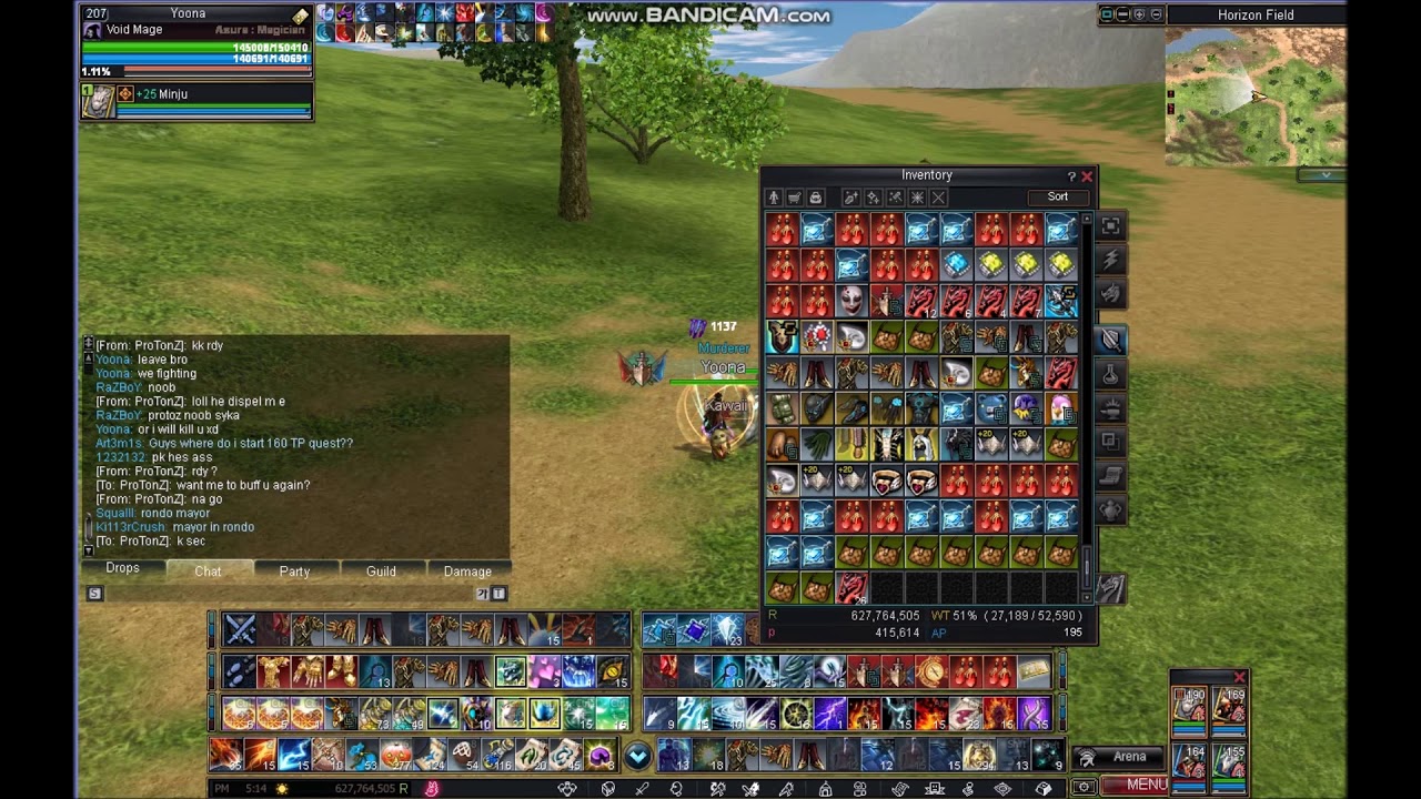 Rappelz - Pvp Practice