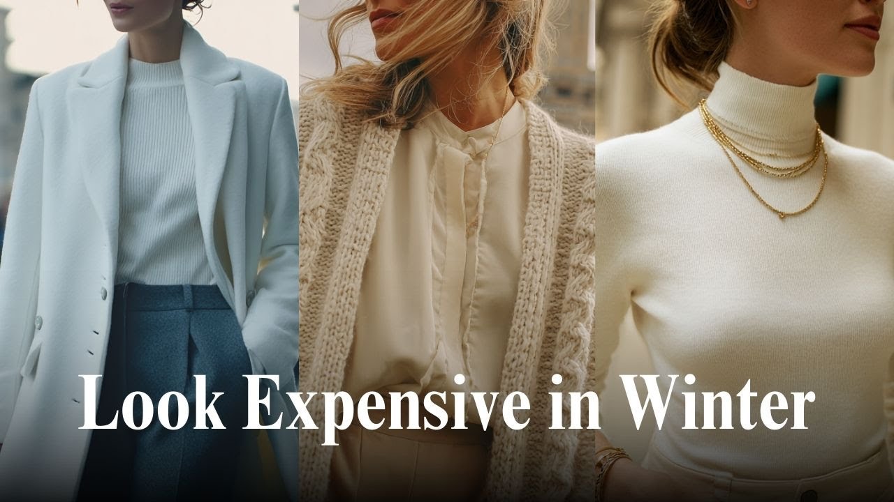 Stop Wearing Only Dark Colors! Winter White for Ageless Style