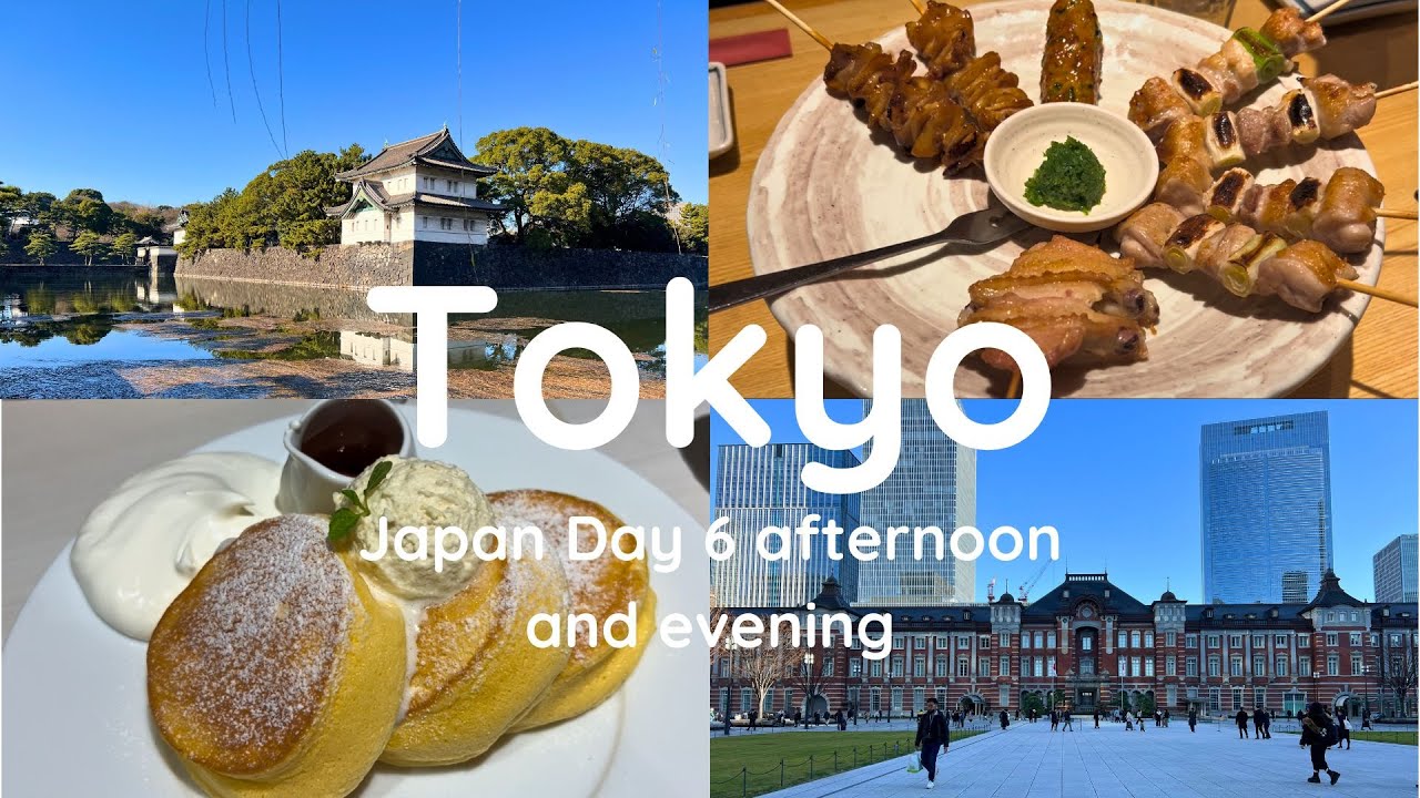 Half-day Tokyo adventure: Tokyo Station, Imperial Palace, traditional crafts || Japan Day 6 Part 2