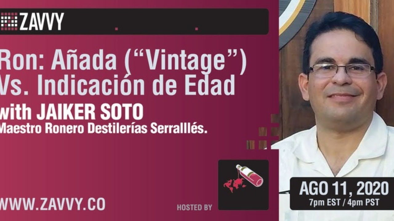 Ron:  Añada (“Vintage”) Vs. Indicación de Edad