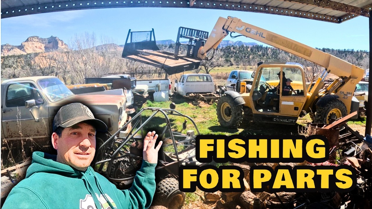 Future Project Has Us FISHING for PARTS In The Yard For The Best Truck Ever Made!!!