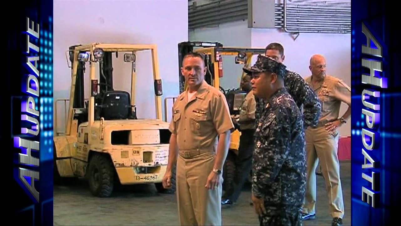 CNO, MCPON tour Naval Station Rota, Spain