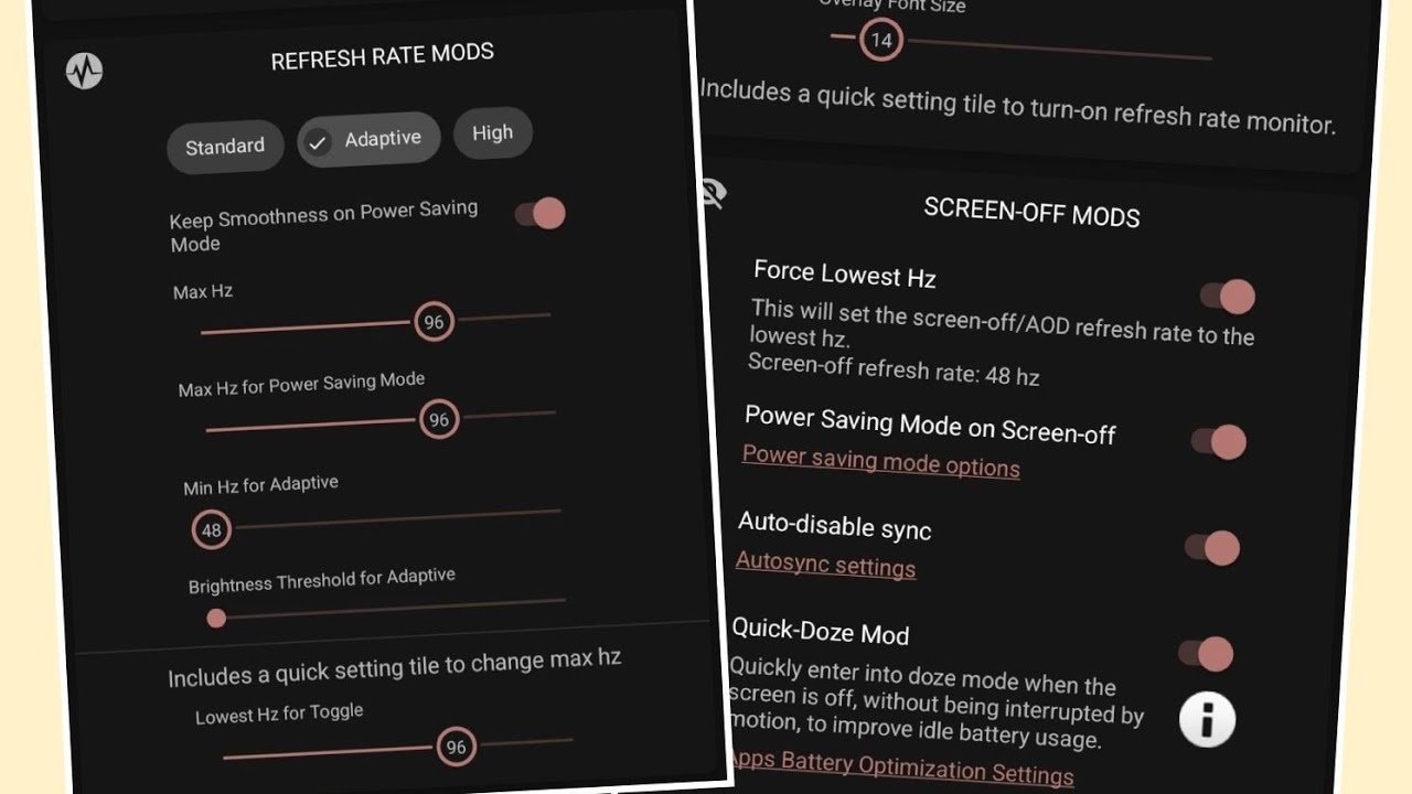 Customize and Tweak Samsung Galaxy phones display refresh rate! No ROOT needed! With Galaxy Max Hz