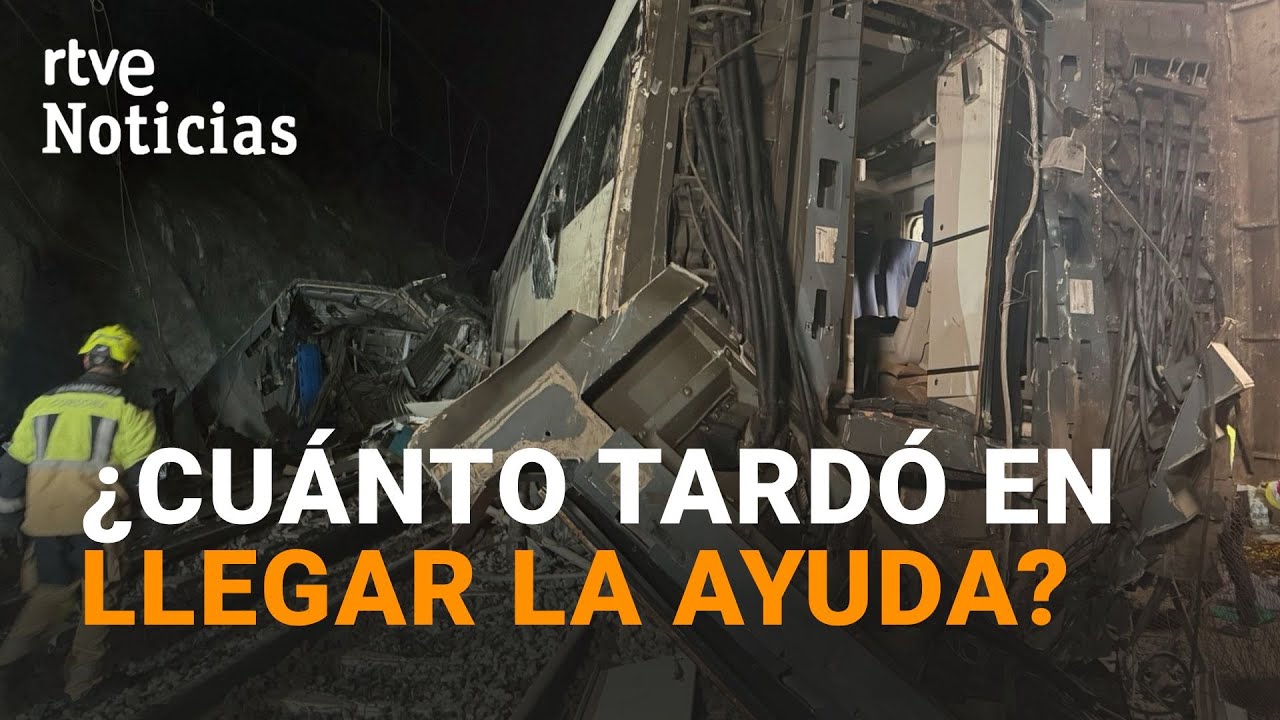 ACCIDENTE FERROVIARIO | ¿CUÁNDO LLEGÓ la PRIMERA AYUDA a la ZONA CERO de la TRAGEDIA de ADAMUZ?