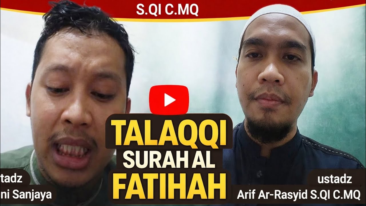 Salah satu peserta talaqqi surah Al Fatihah bersama guru bersanad 
