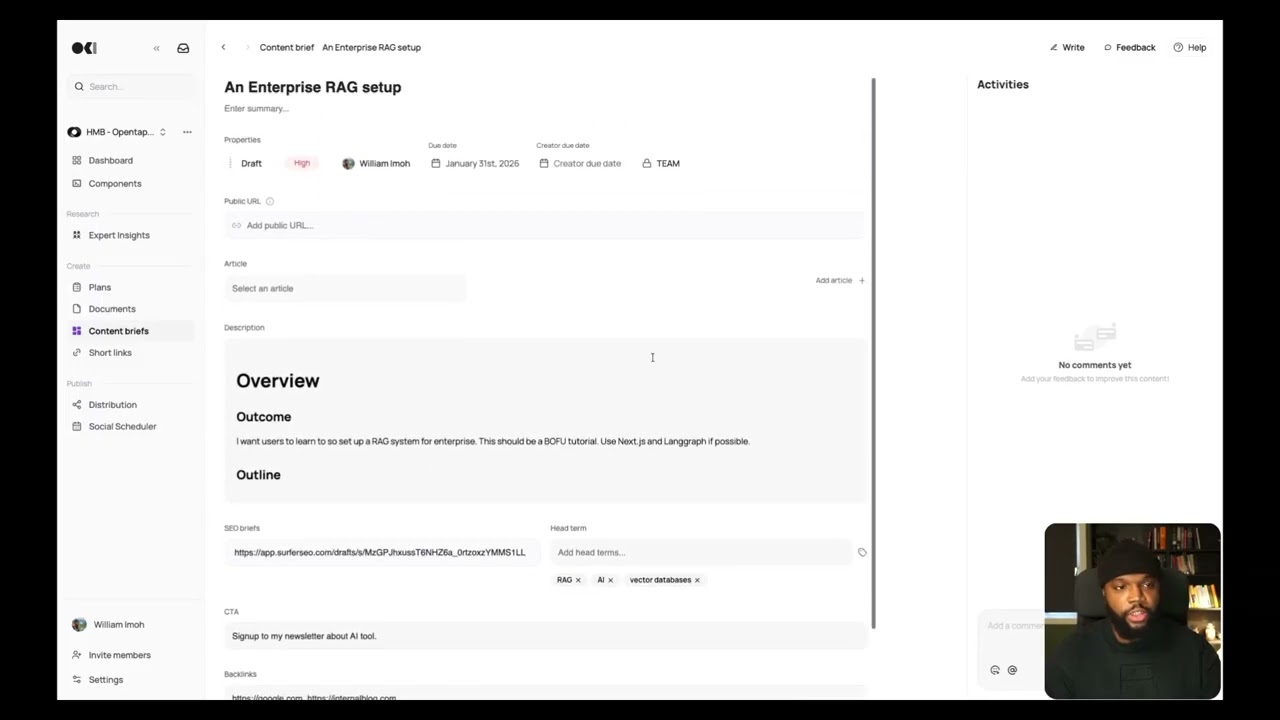 How to create a content marketing brief
