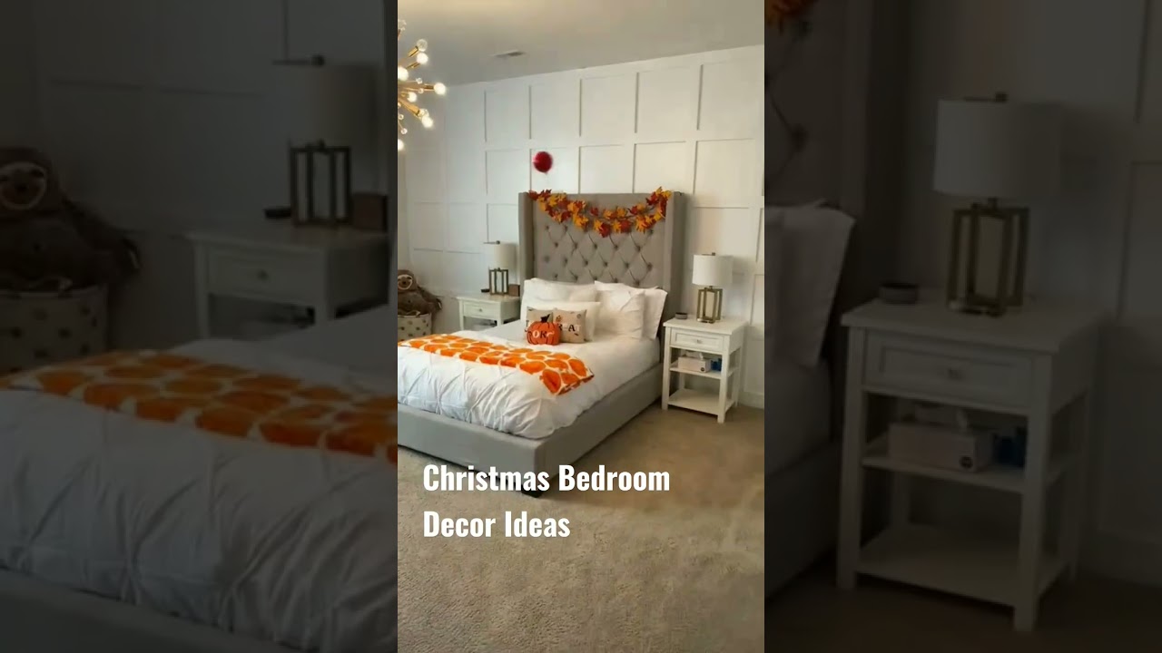Christmas Bedroom Decor Ideas 🎄🎅