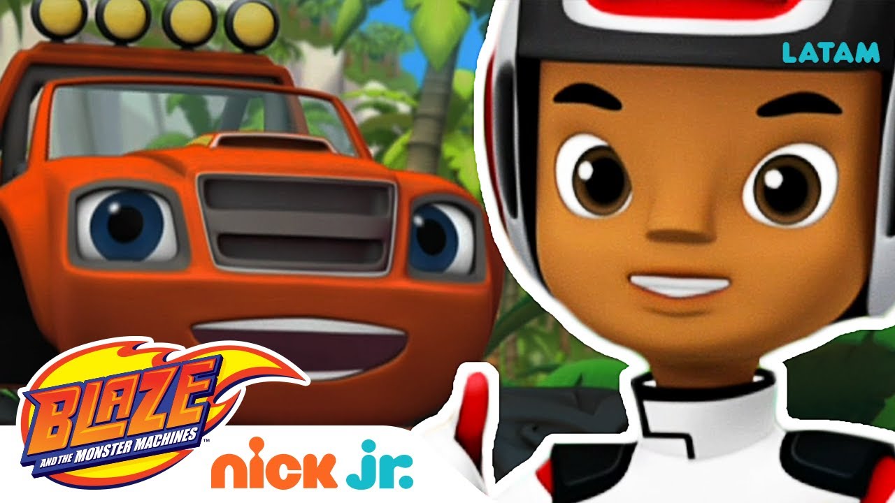 Yendo a ayudar 🏎 | Blaze and the Monster Machines