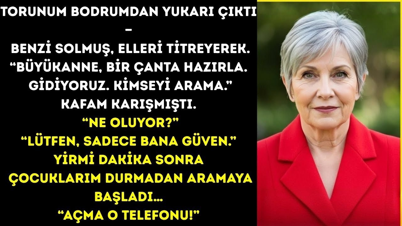 “BÜYÜKANNE, HEMEN GİDİYORUZ!”BODRUMA BAKTI VE HER ŞEY DEĞİŞTİ…