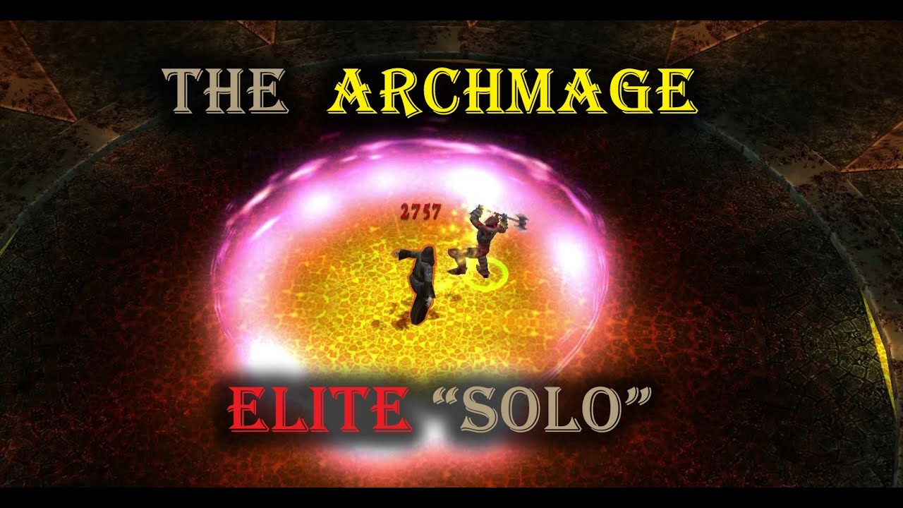 The Archmage(solo Two-Handed) - Elite Difficulty: Dungeon Siege 2