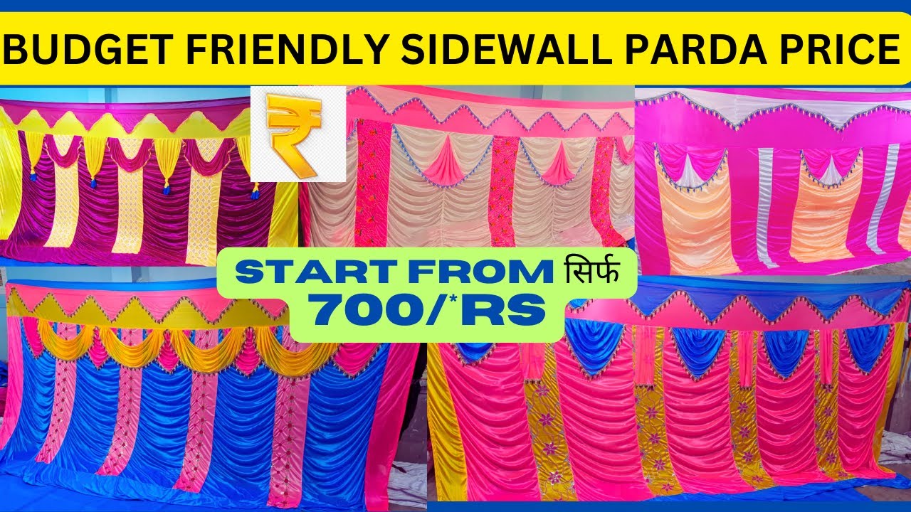 🤑💲TOP 10 Budget-Friendly Tent Parda Designs for 2023