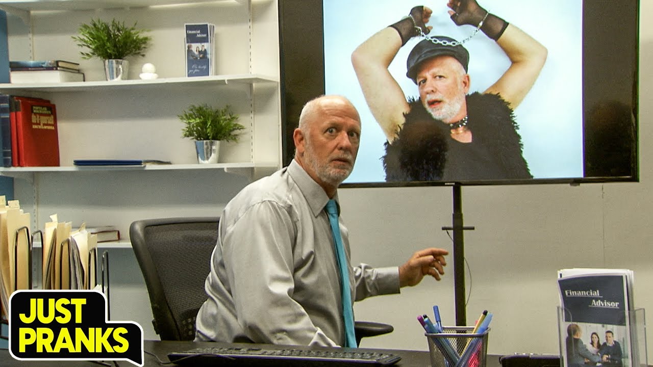 His Presentation Took a Very Unexpected Turn 😳😂 | Just Pranks