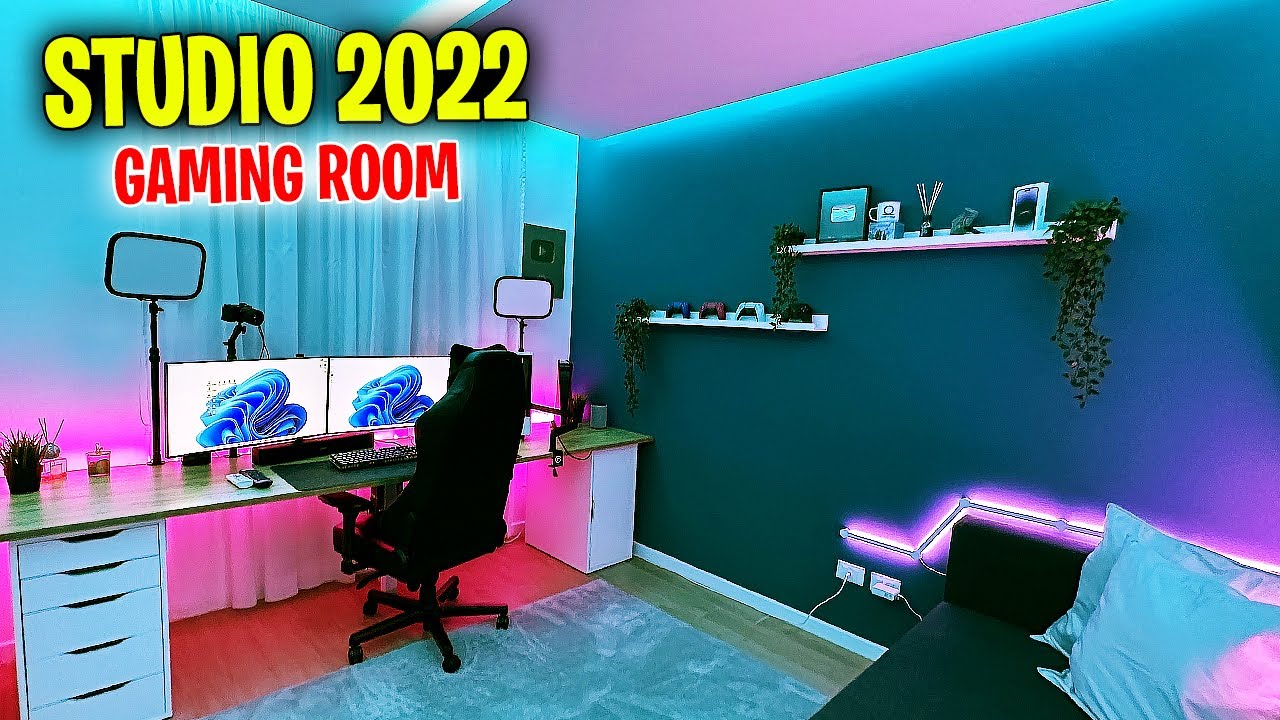 FINALMENTE &Egrave; COMPLETO! - Studio tour 2022 (Gaming/YouTuber Room)