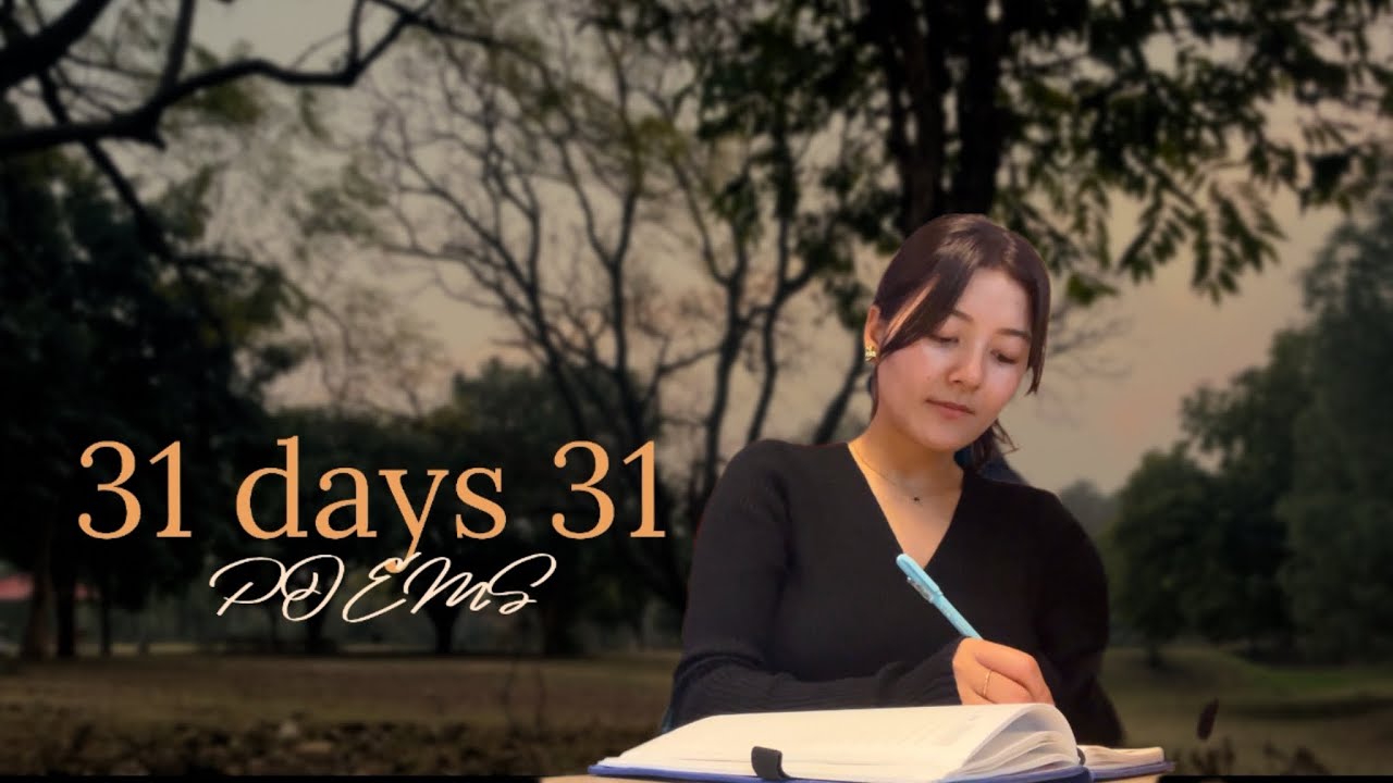 Я писала стихотворение 31 день подряд // январь - месяц поэзии