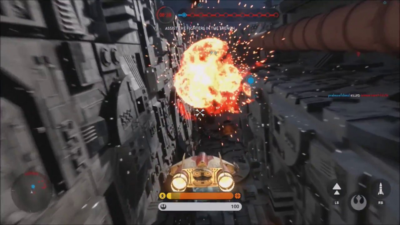 Star Wars Battlefront - Battle Station Action!!