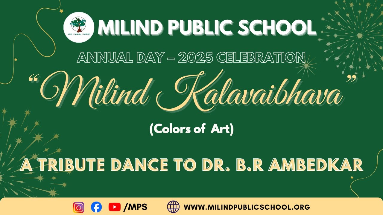 Heartfelt Tribute Dance to Dr. B. R. Ambedkar by Students of Grade 8 & 9