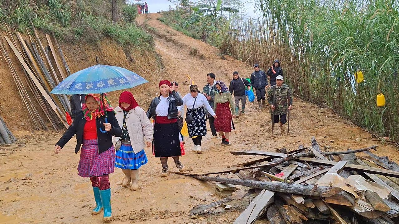 Cháu Chương cùng anh Sính lên vùng cao đám ma |Em Trai Sính 1 Chân
