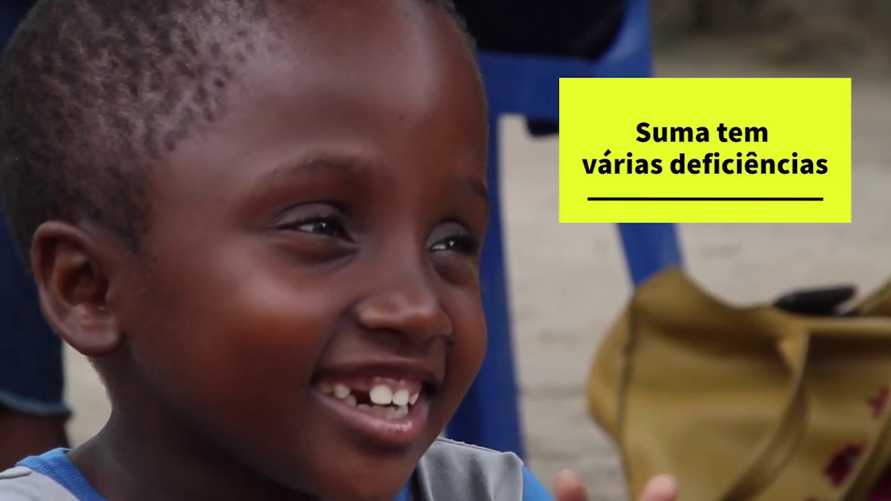 A história de superação de uma mãe com deficiência em Moçambique