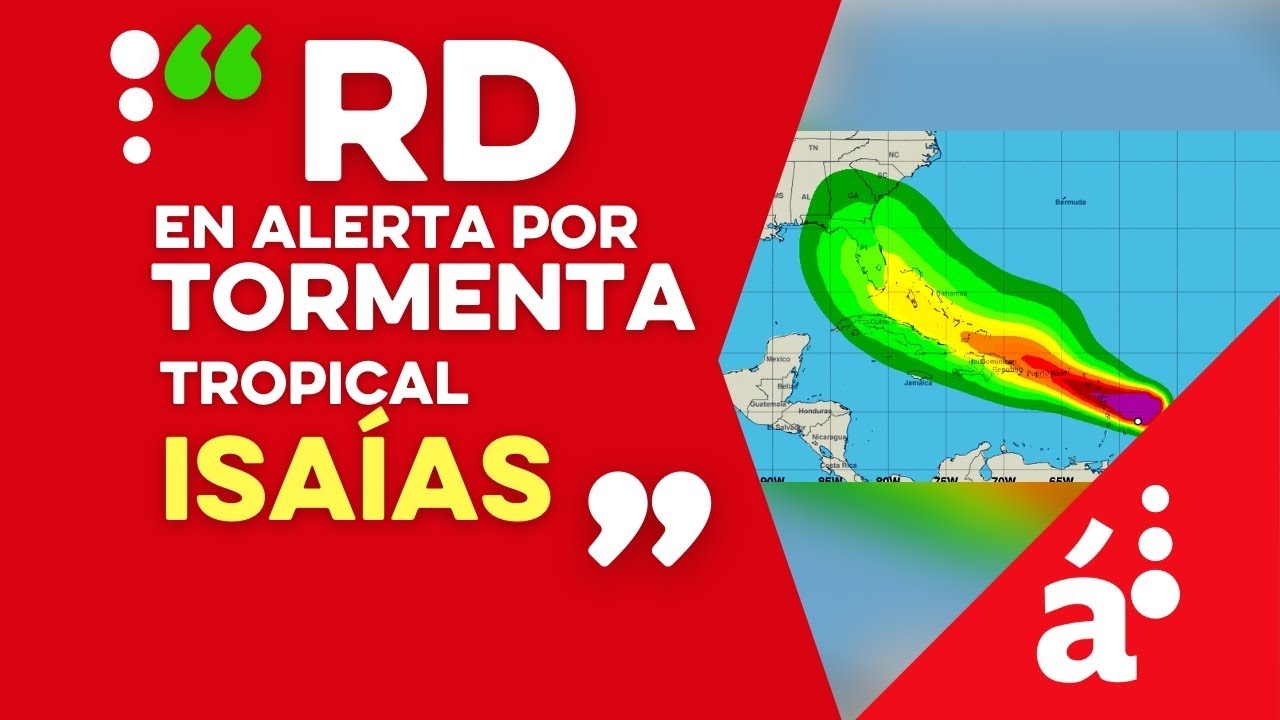 RUEDA DE PRENSA #COE- #ONAMET sobre la #Tormenta tropical Isaías