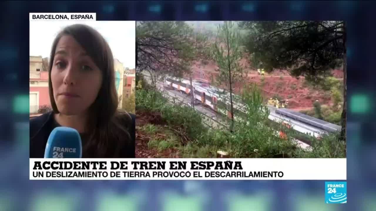 Accidente en España: Un muerto y 49 heridos al descarrilar tren en Cataluña