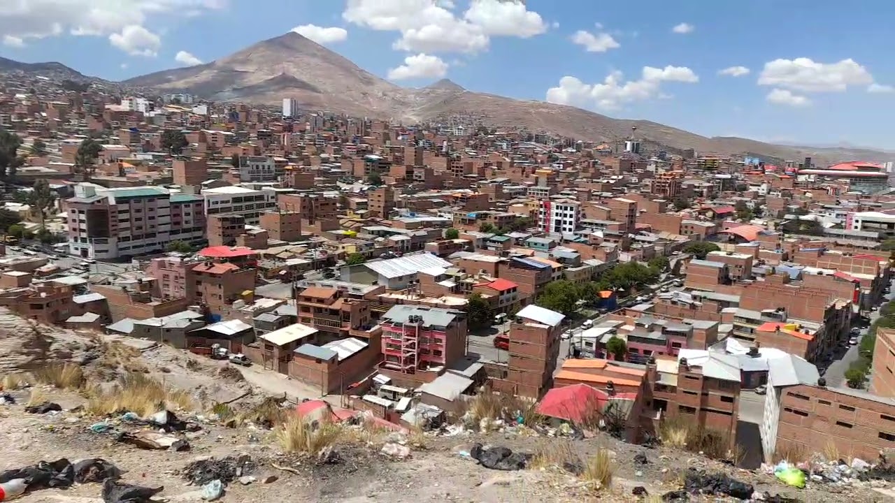POTOSÍ, CIUDAD DE CONTRASTES URBANÍSTICOS, EN LA GESTIÓN, 2022