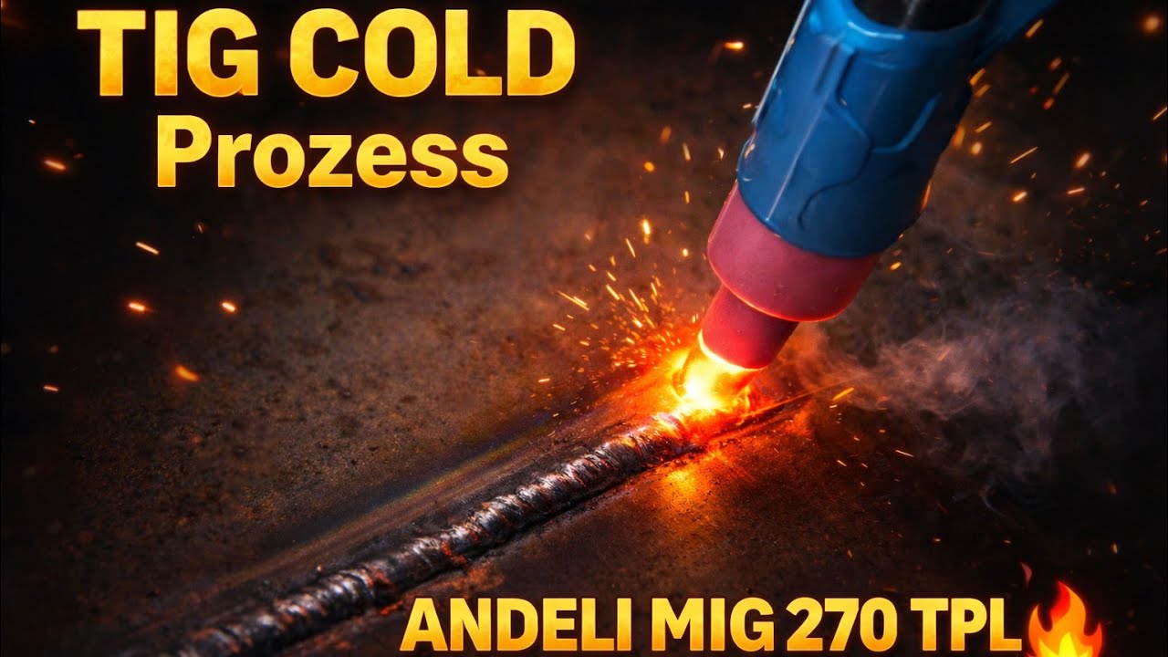 TIG Cold Process on Steel – Real Test with Andeli 270 TPL