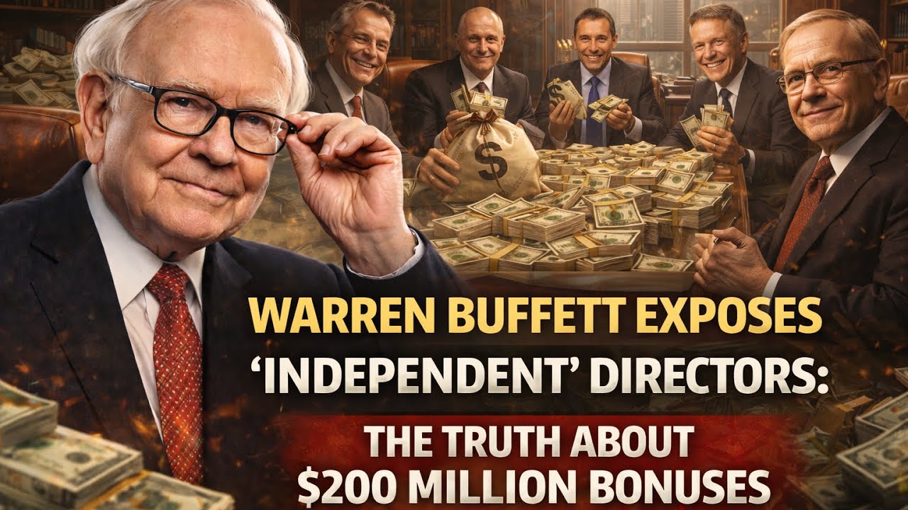 Warren Buffett on the manipulation and traps of top executive salaries